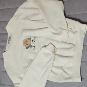 Rose self l9ve sweater small